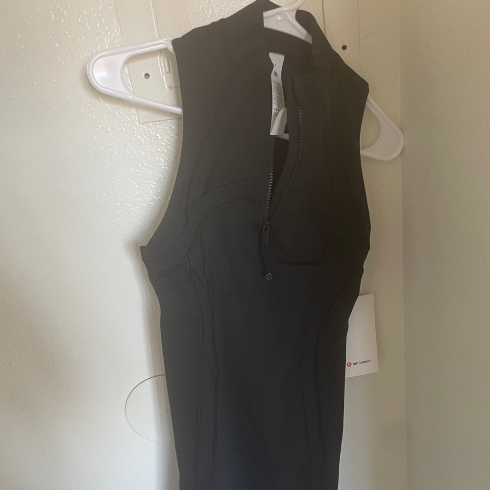 Lululemon Define Sleeveless Dress Black 6 NWT